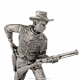Оловянный солдатик миниатюра "Ковбой с ружьем", фотография 4. Интернет-магазин ЛАВКА ПОДАРКОВ